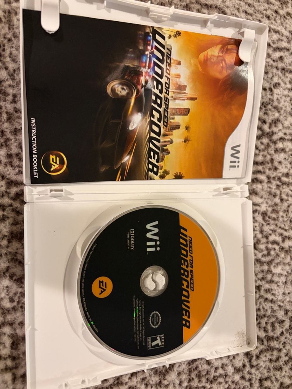 Wii need for speed undercover